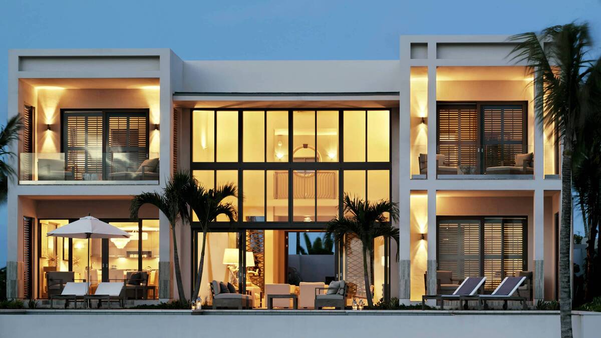 Five Bedroom Beach Front Villa