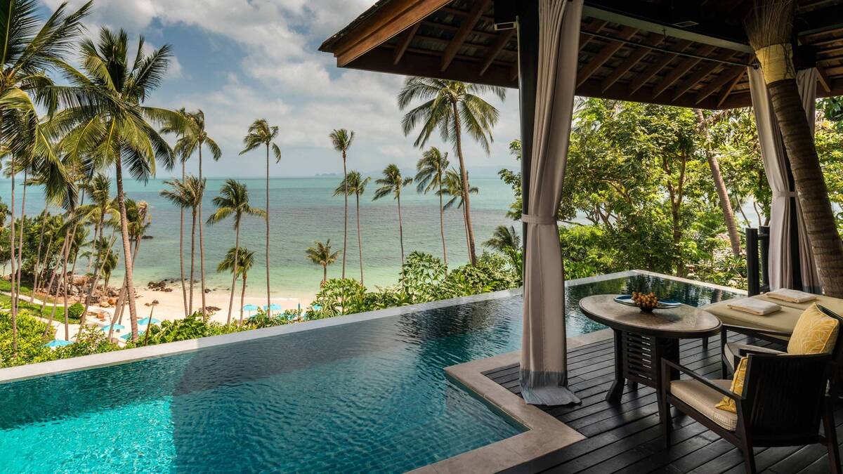 Beachfront Pool Villa