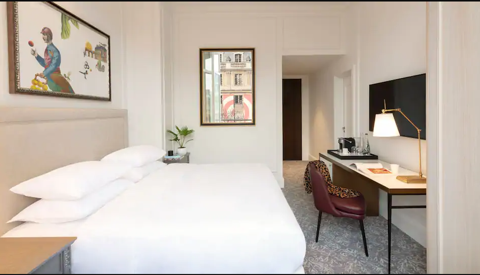 King Bed View