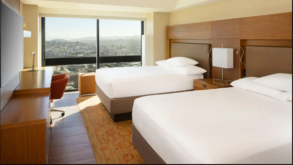 Two Double Beds Union Square View