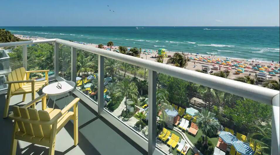 King Balcony Oceanfront View Room