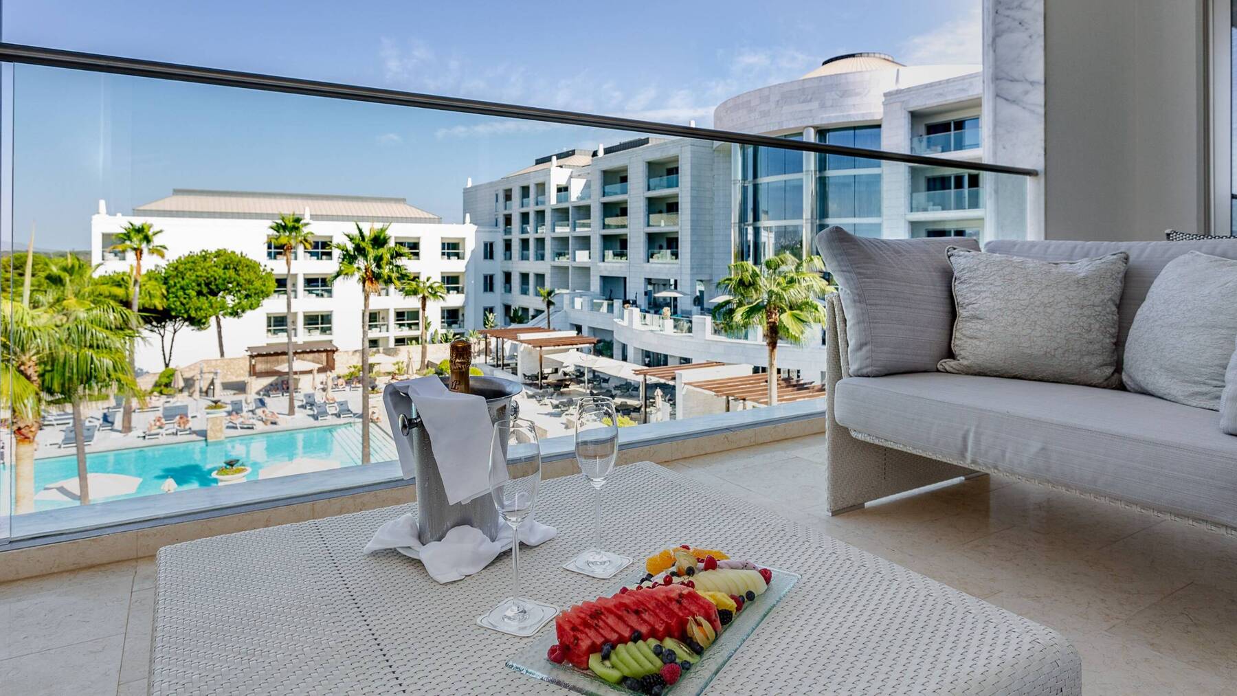 Conrad Suite Pool View