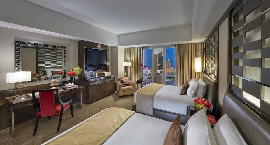 Strip View Two Double Room