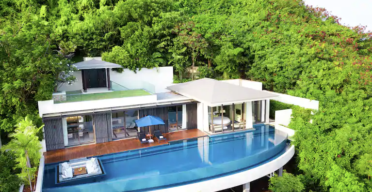 One Bedroom Conrad Royal Oceanview Pool Villa
