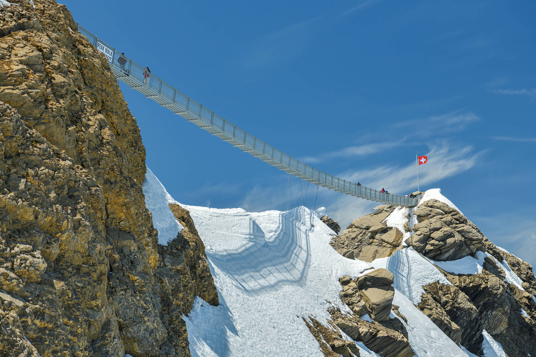 Switzerland's most beautiful suspension bridges