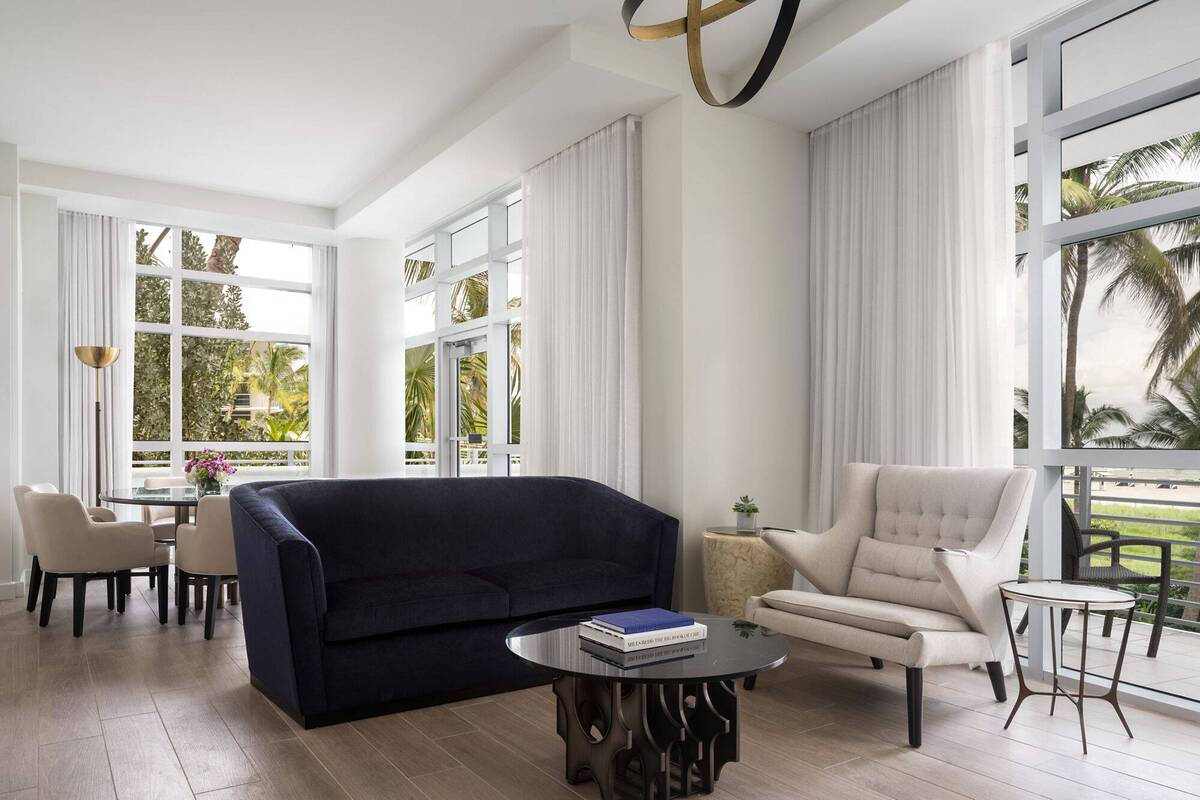 One Bedroom Larger Suite King Ocean View Corner Room Balcony