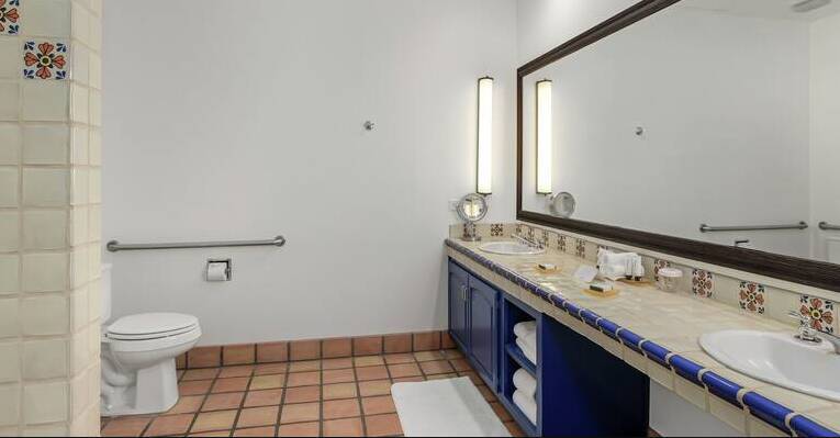 Resort Casita Two Mobility Hearing Accessible Room with Roll-In Shower