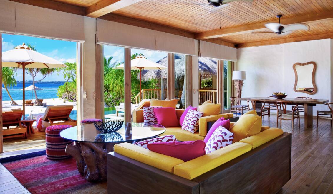 Two-Bedroom Ocean Beach Villa with Pool