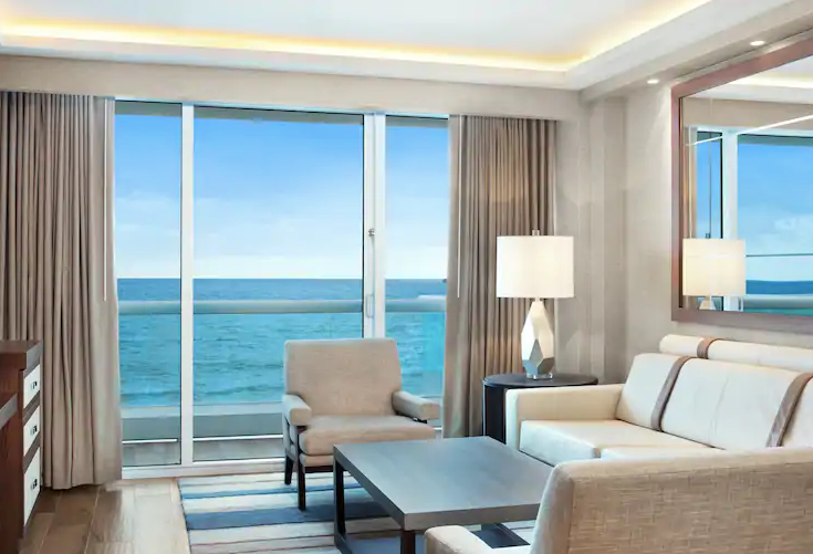 One Bedroom Suite - Oceanfront View