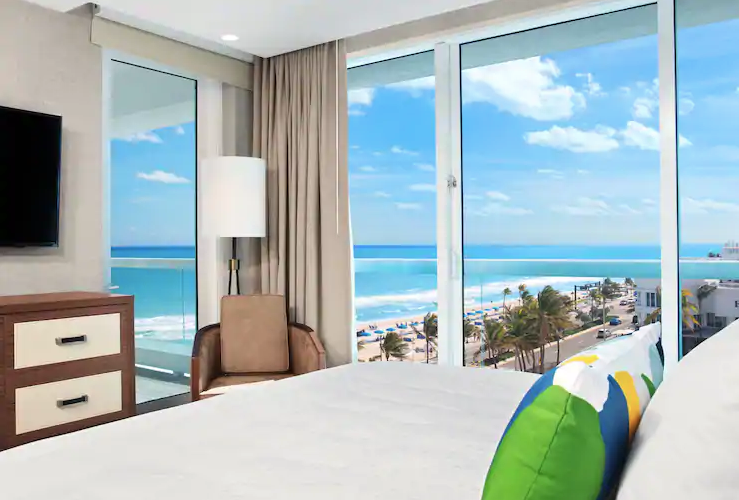 One Bedroom Suite - Oceanfront View