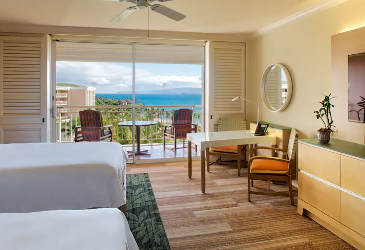 Deluxe Ocean View Accessible Two Queen Room