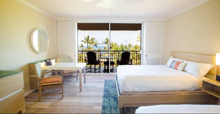 Ocean View Accessible Two Queen Room