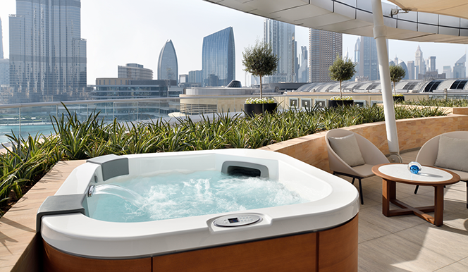 Spa Fountain View Suite