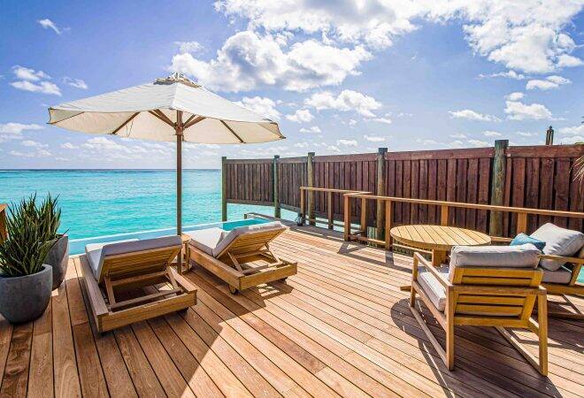 Sunset Water Villa with Pool
