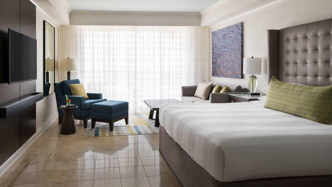Garden View King Guest Room