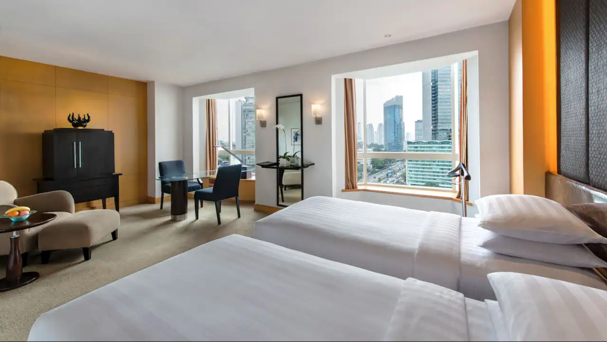 Twin Bundaran View Room