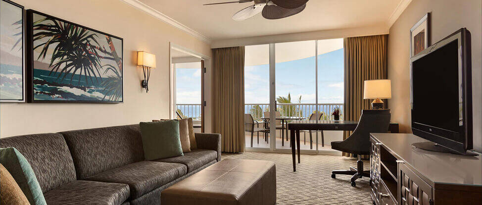 Deluxe Ocean View Suite Double Double