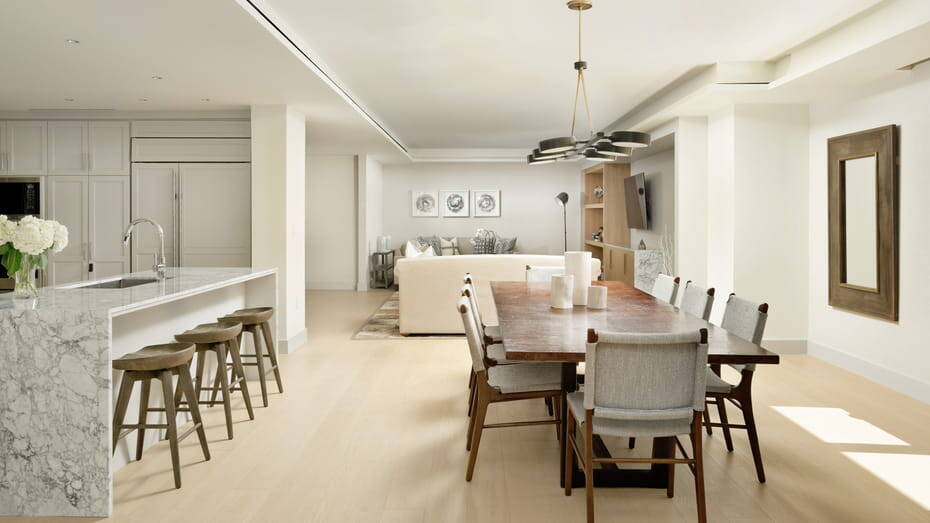 Three Bedroom Residence Partial Mountain View
