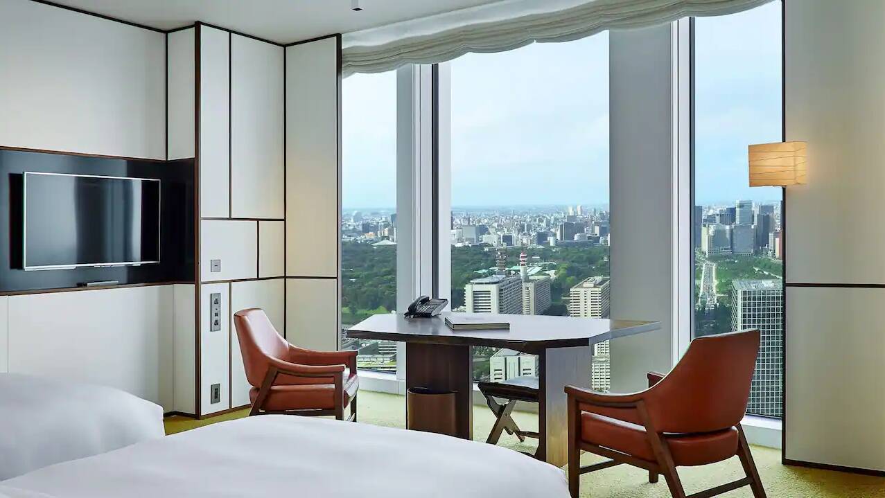 Twin Park View Room