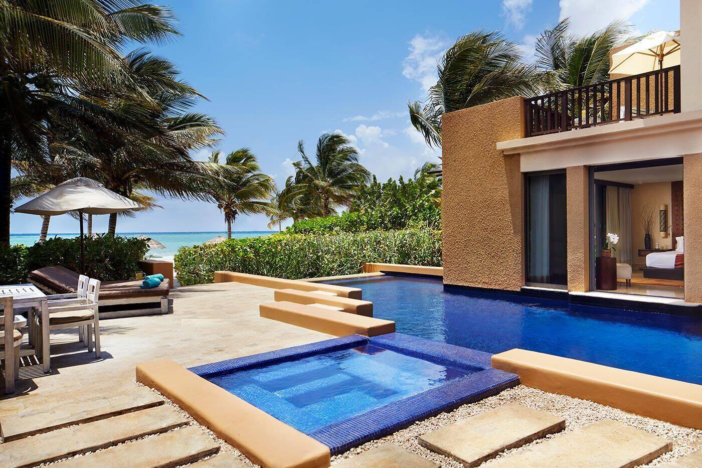 Beachfront Three Bedroom Pool Villa