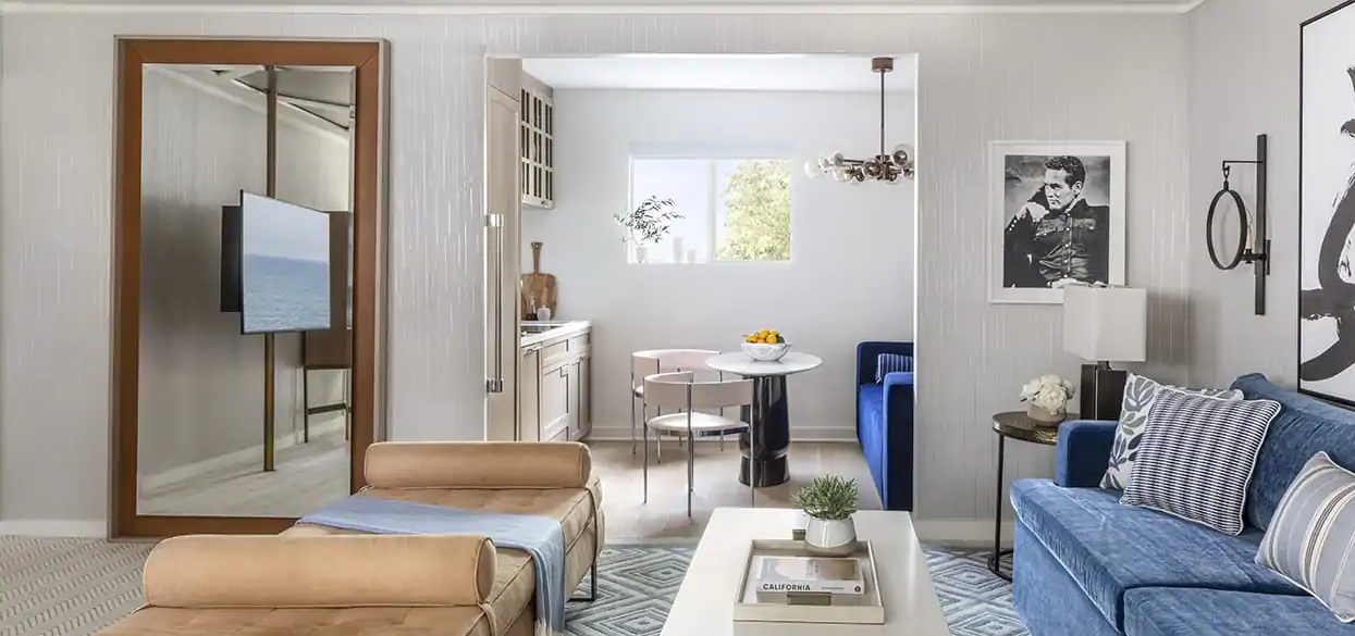 Coastal Kitchen One Bedroom Suite