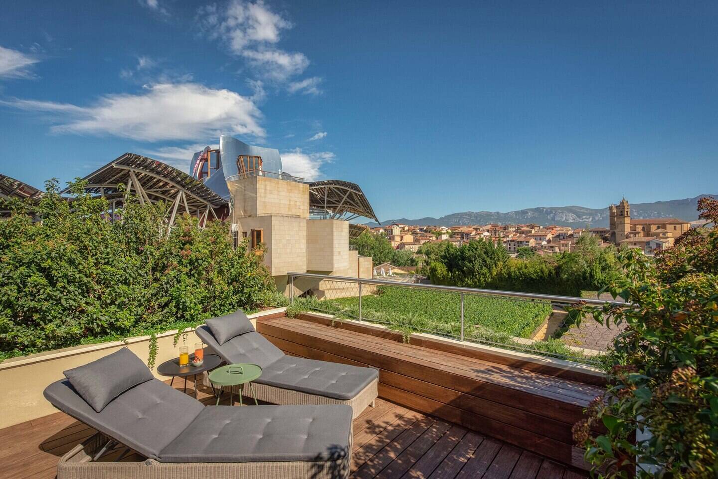 Premium Spa Terrace Room, Elciego Village View