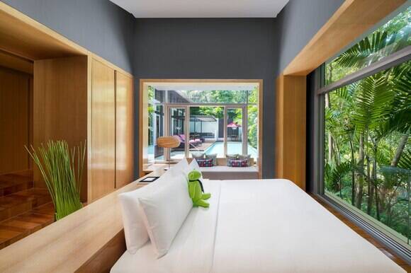 Escape One Bedroom Villa, King, Garden View Private Pool