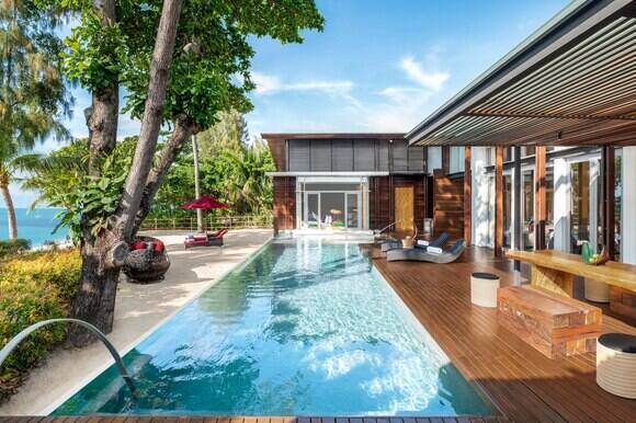Ocean Escape One Bedroom Villa, King, Ocean View Beach Front