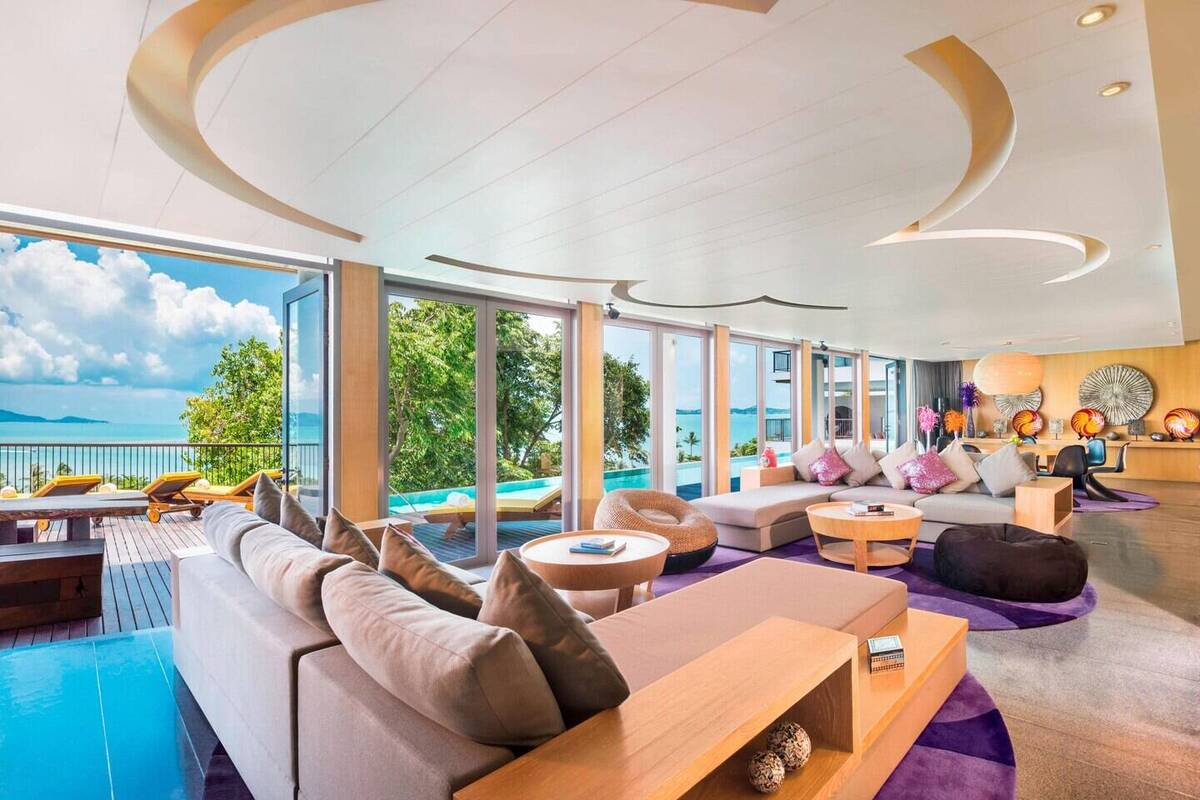 Penthouse Two Bedroom Villa, Ocean View Private Pool