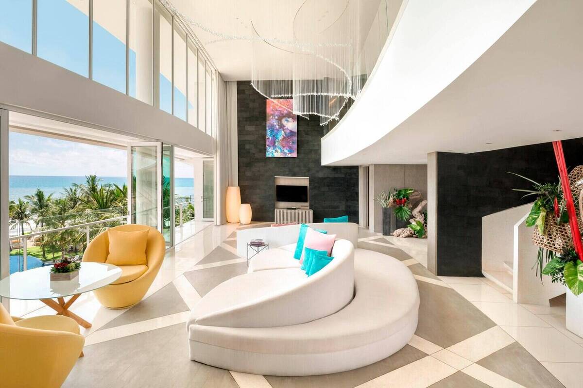 Penthouse Two Bedroom Bi-Level Suite