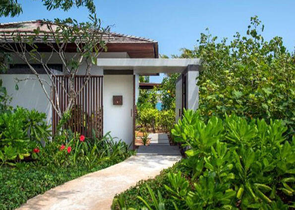 Oceanfront Villa - Twin Beds