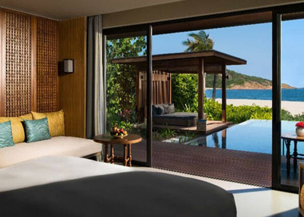 Oceanfront Villa - Twin Beds