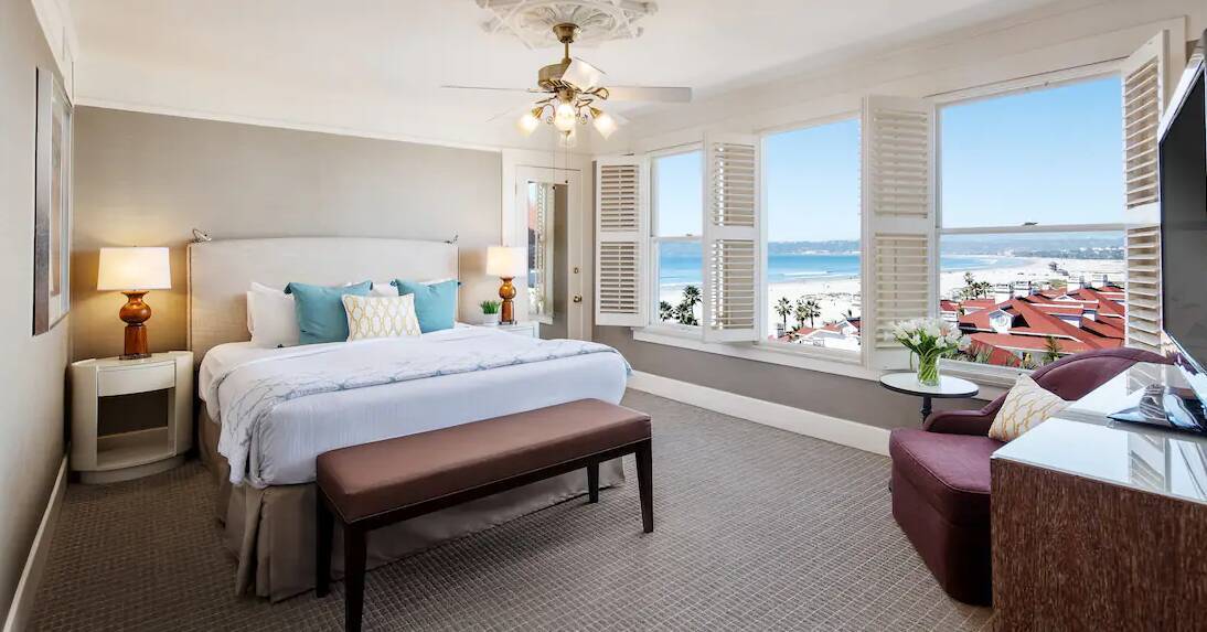 Victorian Partial Ocean View King Room