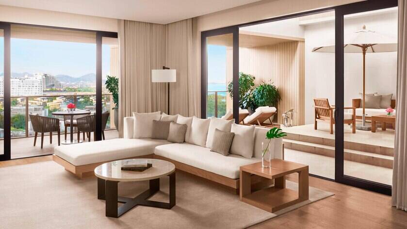 Terrace Suite, High floor, Partial Ocean View