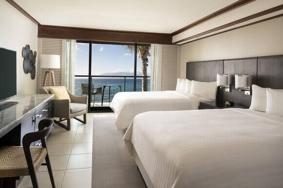 Oceanfront Two Queen Room