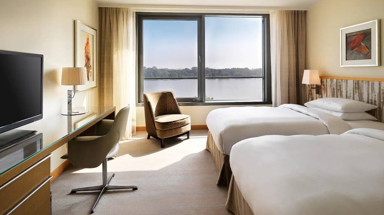 Two Twin River View Room