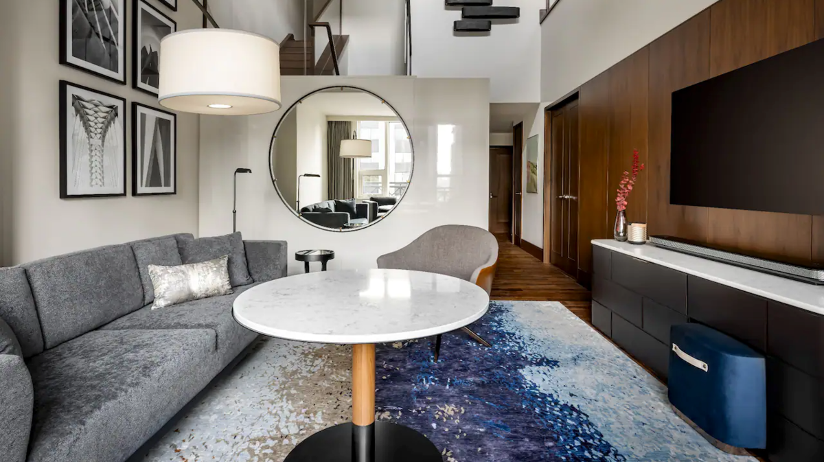 Two Bedroom Bi-Level Suite