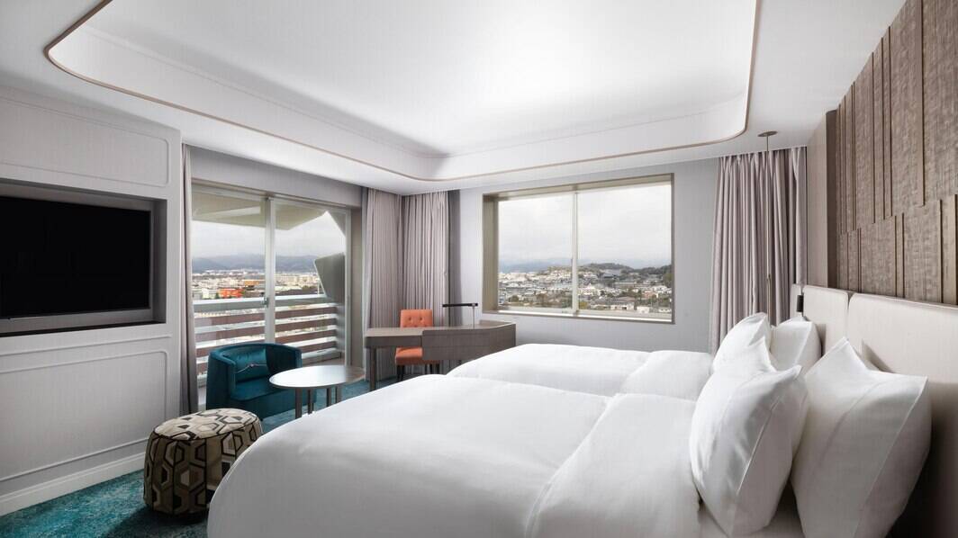 Deluxe Two Twin Room - Heian-Kyo View