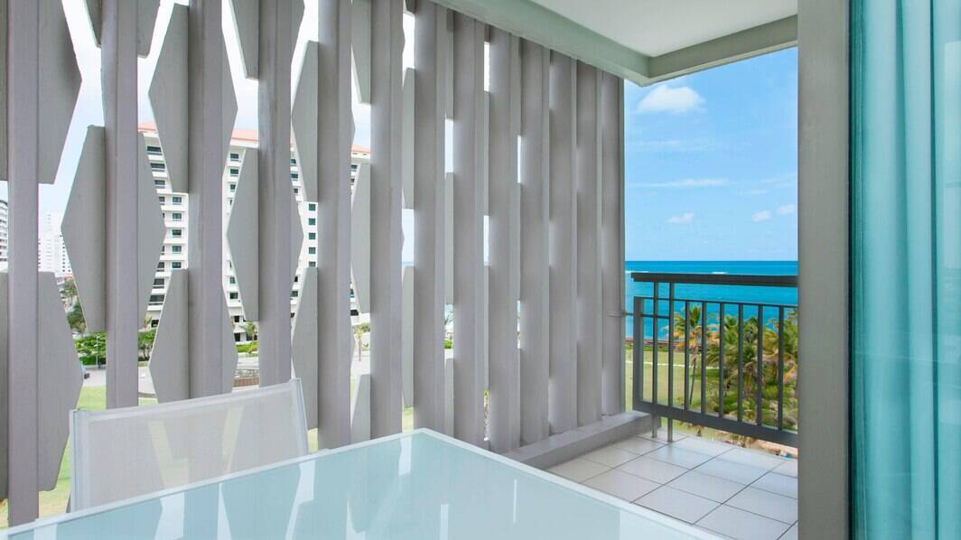 One Bedroom King Suite - The Ocean Tower, Balcony