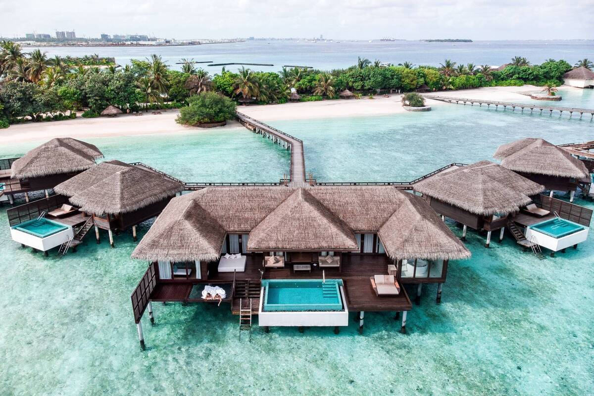 Two Bedroom Overwater Villa, Ocean View