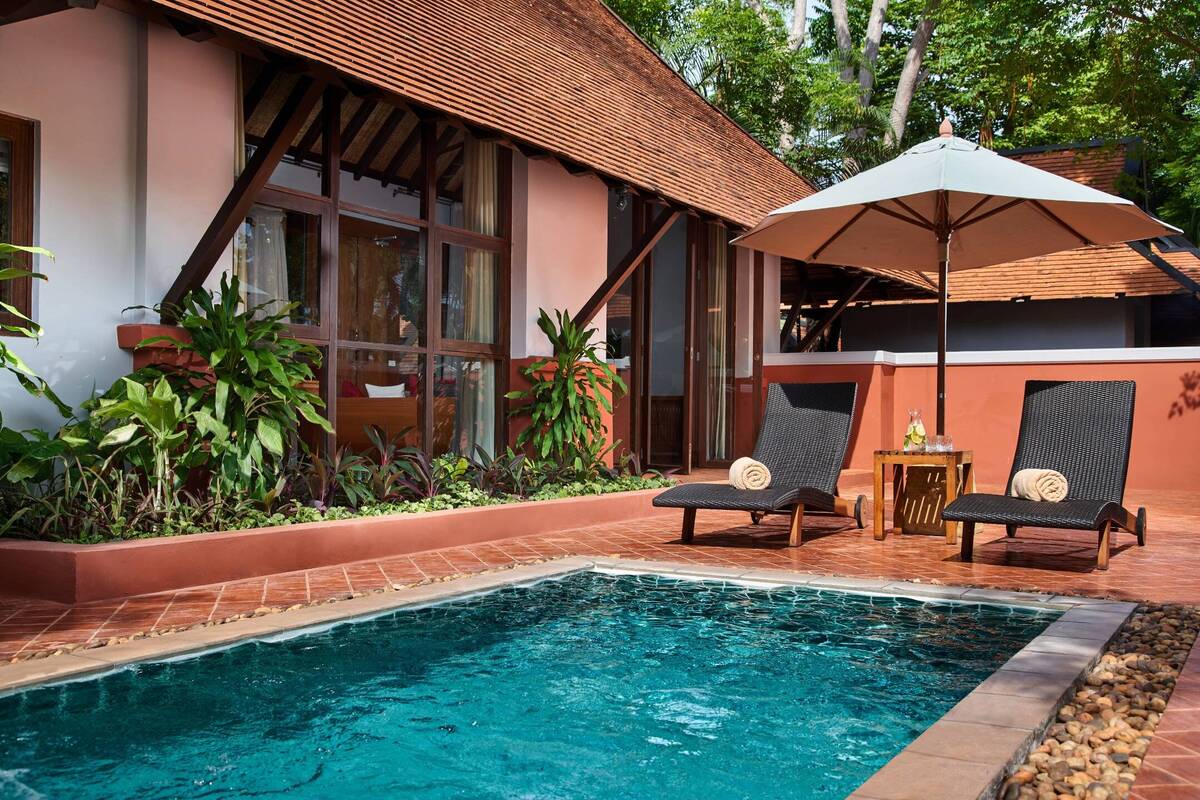 One Bedroom Villa 1 King Sofa Bed Private Pool Whirlpool