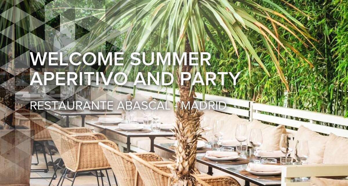 Welcome Summer Aperitivo and Party at Abascal 
