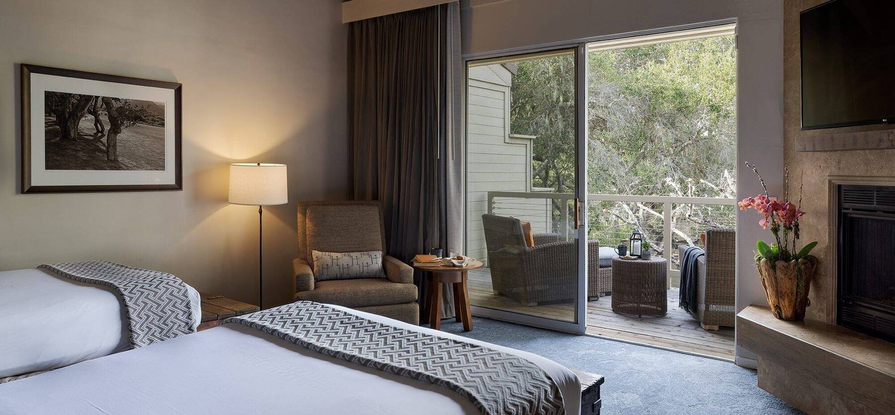 RANCH SUITE WITH DOUBLE BEDS WITH ACCESSIBLE SHOWER