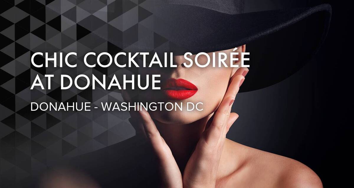 Chic Cocktail Soirée at Donahue