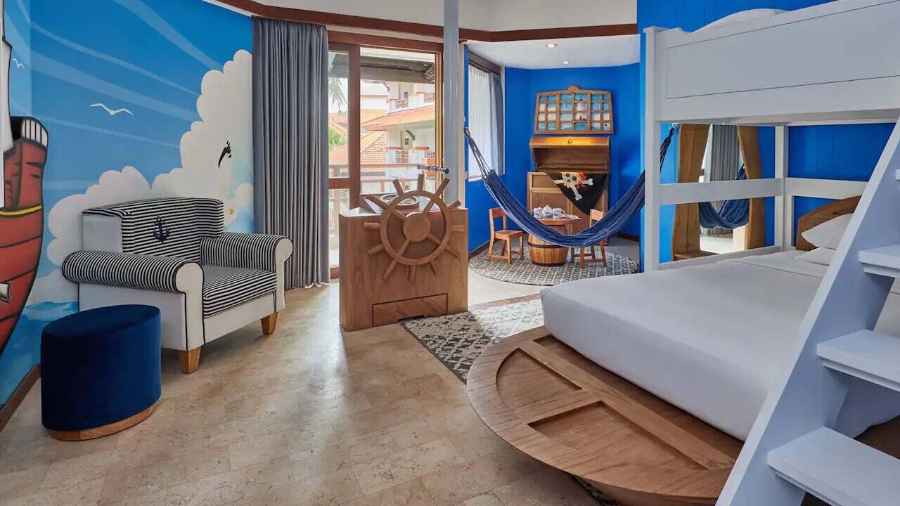 Two Bedroom Pirate Theme