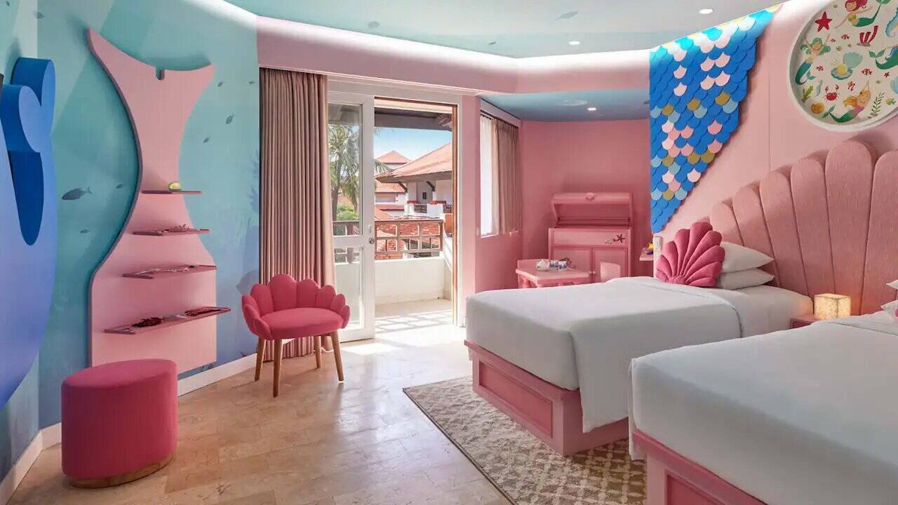 Two Bedroom Mermaid Theme