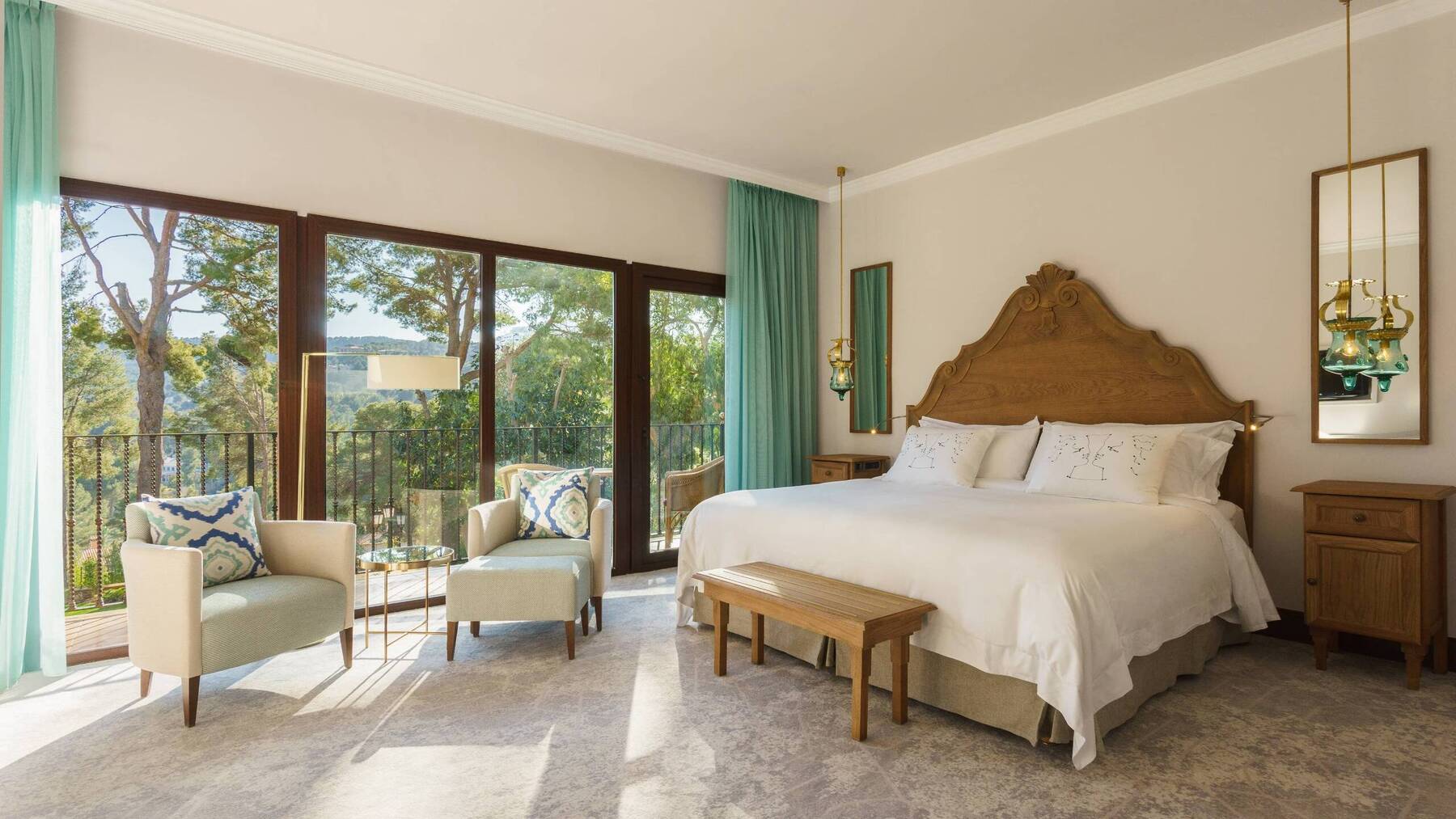 Classic Double Garden View Balcony