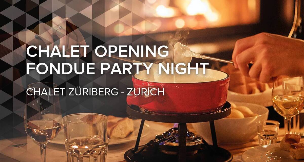 Chalet Opening Fondue Party night 
