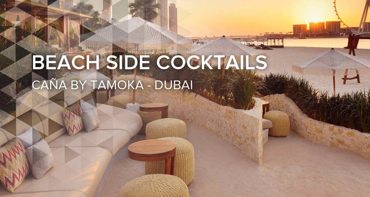 Beach-Side Cocktails at Caña by Tamoka