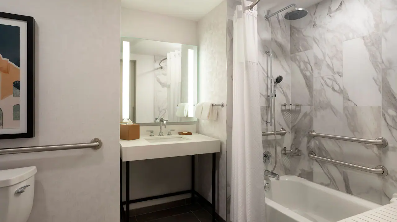 Two Queen Beds Accessible Tub